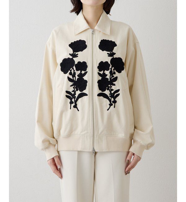  「コード刺繍ブルゾン」|ブルゾン・スタジャン|