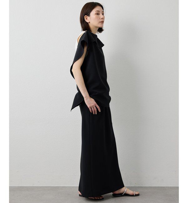 Drawing Numbers「【Drawing Numbers】ダブルクロスバイアスセミタイトスカート」|スカート|