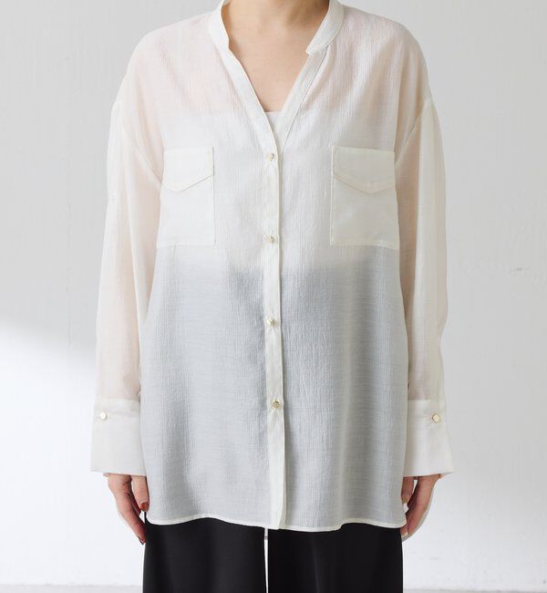  「ヴィンテージライクシアーシャツ」|シャツ・ブラウス|