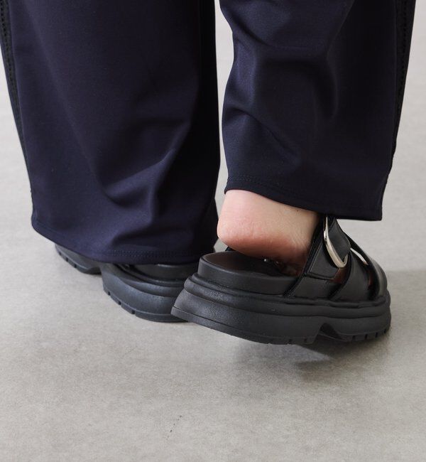  「【PAPILLONNER/パピヨネ】ベルトクロスサンダル」|その他|