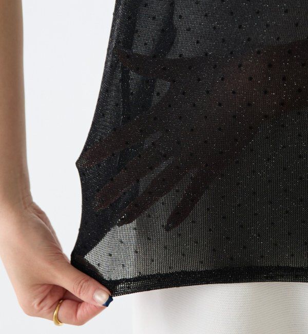  「【トレンドアイテム】シアードットカーディガン」|カーディガン|