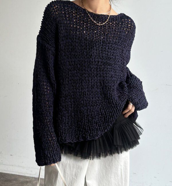  「マルチWAYフリルトップス」|シャツ・ブラウス|ブラック