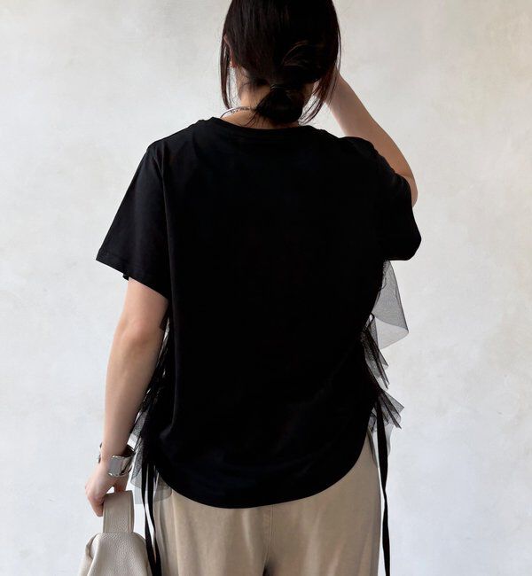  「【WEB限定】ビジューロゴTEE」|Tシャツ・カットソー|