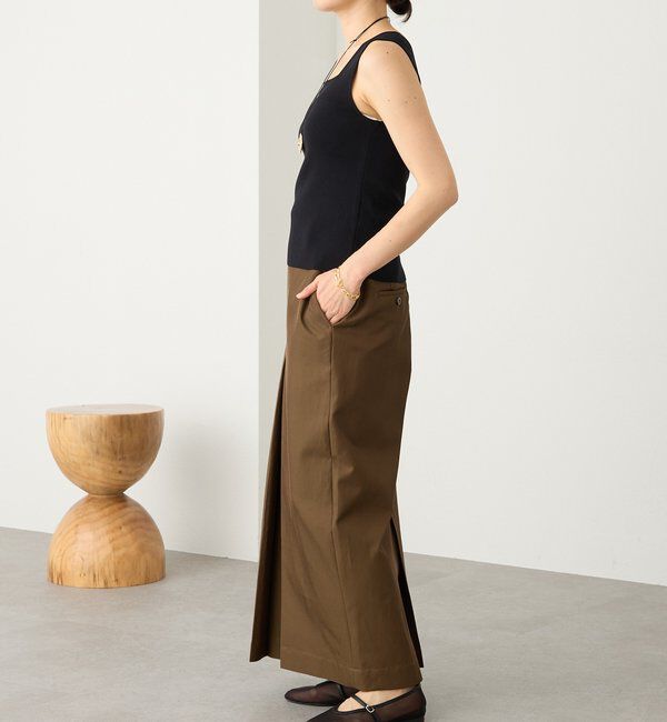  「予約【接触冷感機能付き】クールタッチ2wayニットタンクトップ」|ニット・セーター|