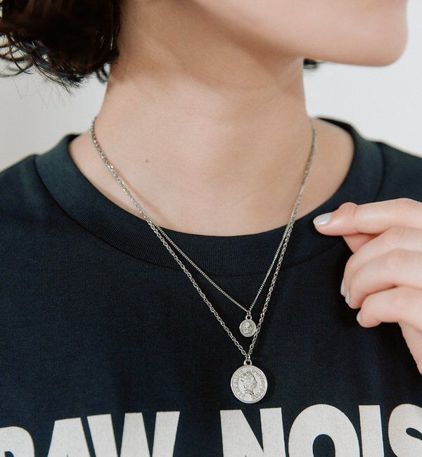  「【R.good（アールドットグッド）】ミニコインショートネックレス」|ネックレス|