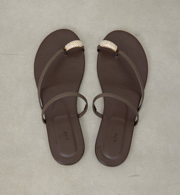  「【2.718】ビジュートングサンダル」|その他|