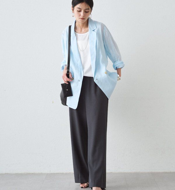  「リネン100ジャケット」|ベスト・ジレ|