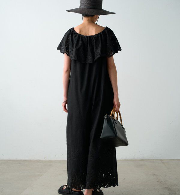  「コットンレースオールインワン」|ワンピース|