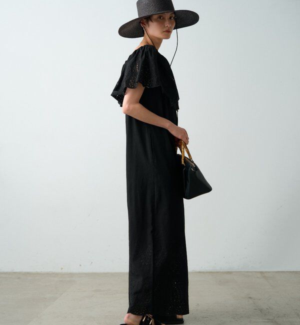  「コットンレースオールインワン」|ワンピース|