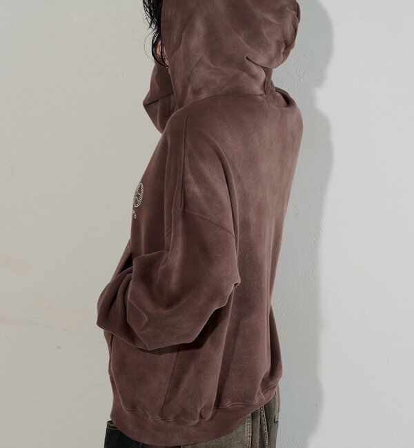  「【SLOPPY】 ラインストーンジップパーカー」|パーカー|