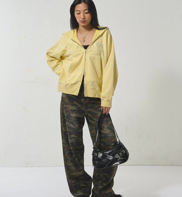  「【SLOPPY】 ラインストーンジップパーカー」|パーカー|