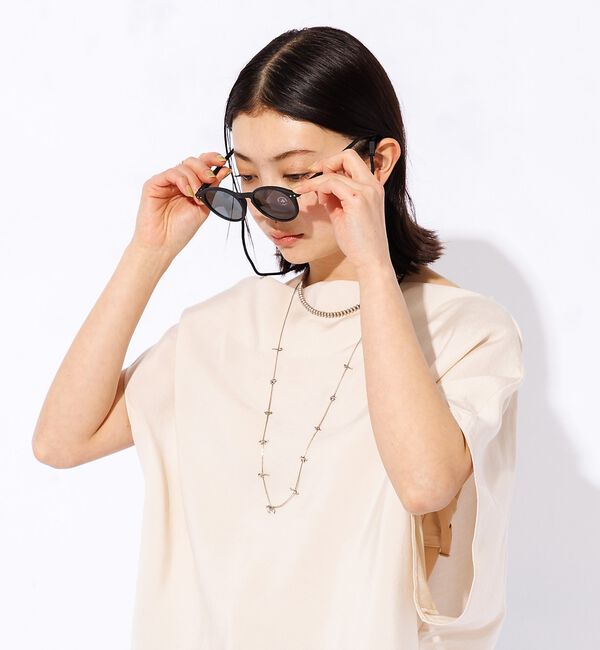 ABAHOUSE「IZIPIZI/イジピジ DAILY CORD グラス デイリー コード Gla」|メガネ|ブラック