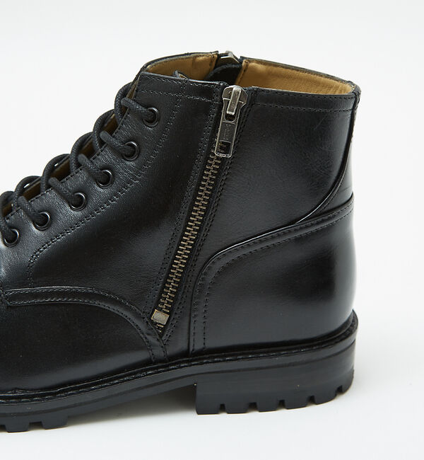 alfredoBANNISTER「タンクソール ダブルジップ ブーツ」|ショートブーツ|