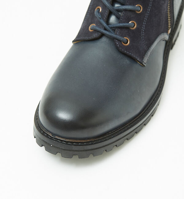 alfredoBANNISTER「タンクソール ダブルジップ ブーツ」|ショートブーツ|