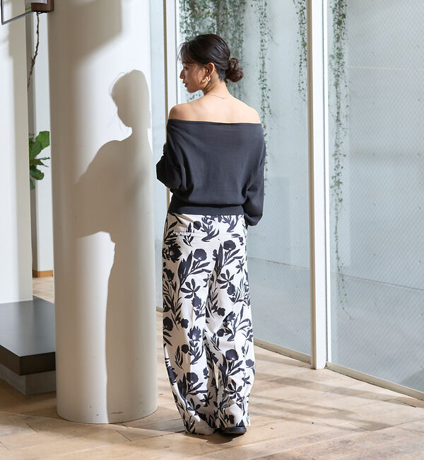 Rouge vif「オフショルダー2WAYカーディガン」|カーディガン|