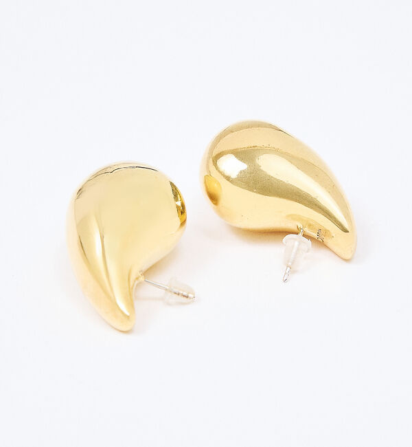 Rouge vif「【MC STUDIO/エムシースタジオ】ティアドロップ オーバルピアス」|ピアス|