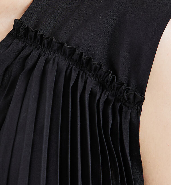 qualite「サーキュラープリーツワンピース」|ワンピース|