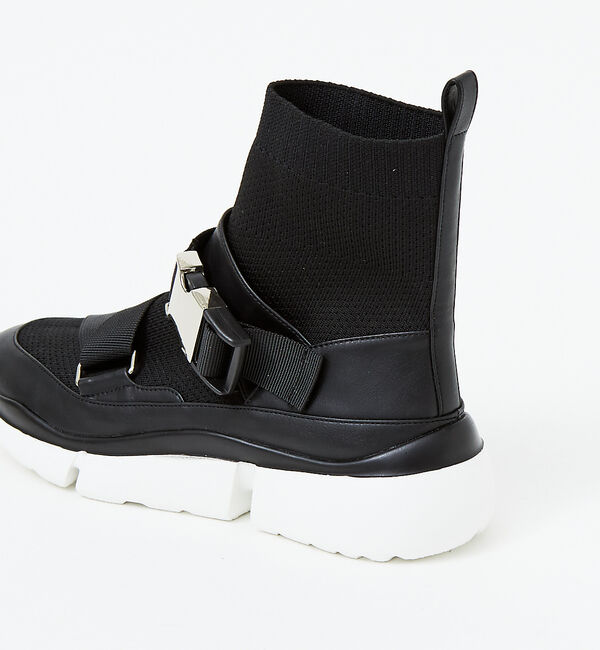 AU BANNISTER「ダブルベルトニットスニーカー」|スニーカー|