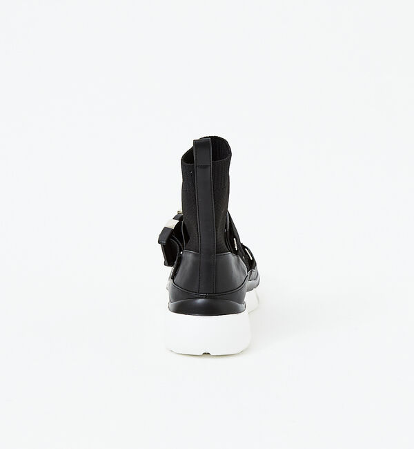 AU BANNISTER「ダブルベルトニットスニーカー」|スニーカー|