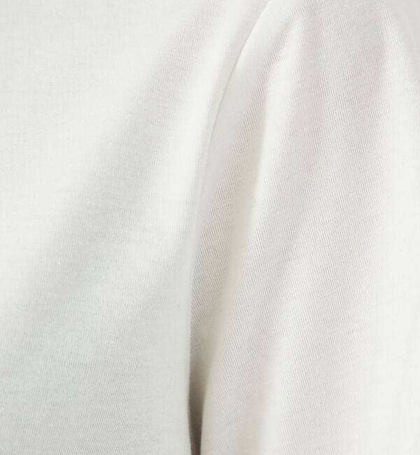 abahouse mavie「ロゴ＆刺繍コンパクトT」|Tシャツ・カットソー|