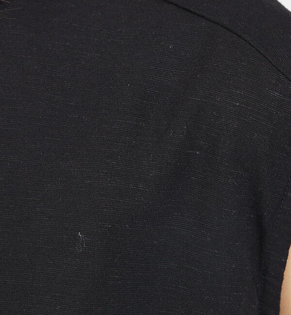 abahouse mavie「【セットアップ対応】レーヨンリネンノースリーブシャツ」|シャツ・ブラウス|