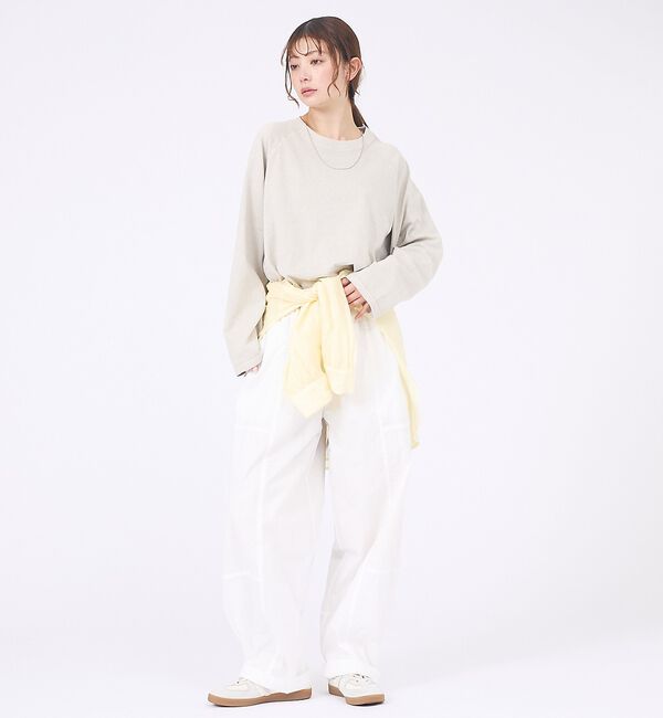 abahouse mavie「【バックロゴ】ラグランプルオーバー」|Tシャツ・カットソー|