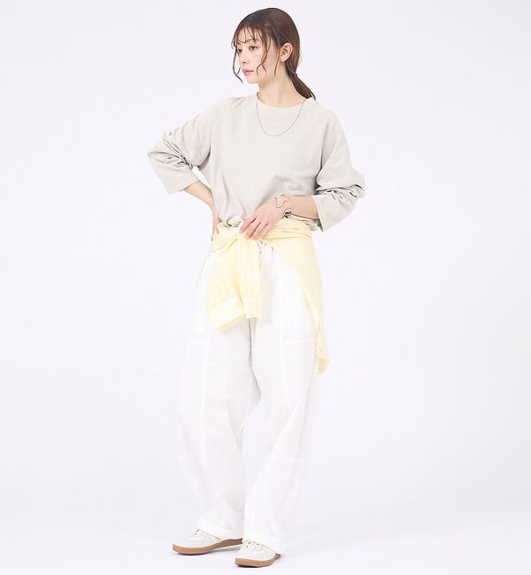 abahouse mavie「【バックロゴ】ラグランプルオーバー」|Tシャツ・カットソー|