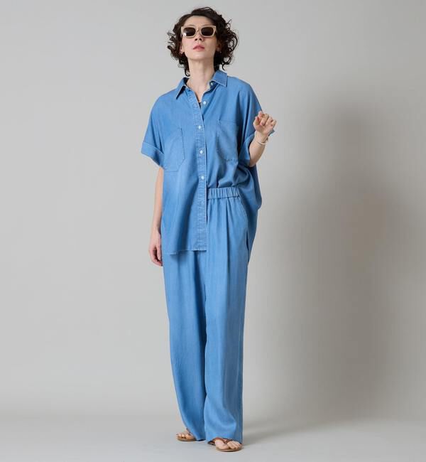 Liesse「《大草直子さん着用》イージータックデニムパンツ」|デニム|