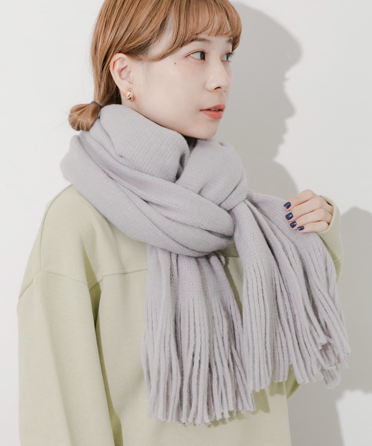 SMELLY「ソフトボリュームマフラー」|マフラー|