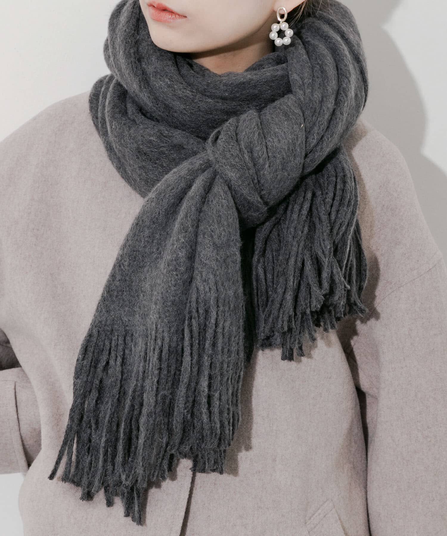 SMELLY「ソフトボリュームマフラー」|マフラー|