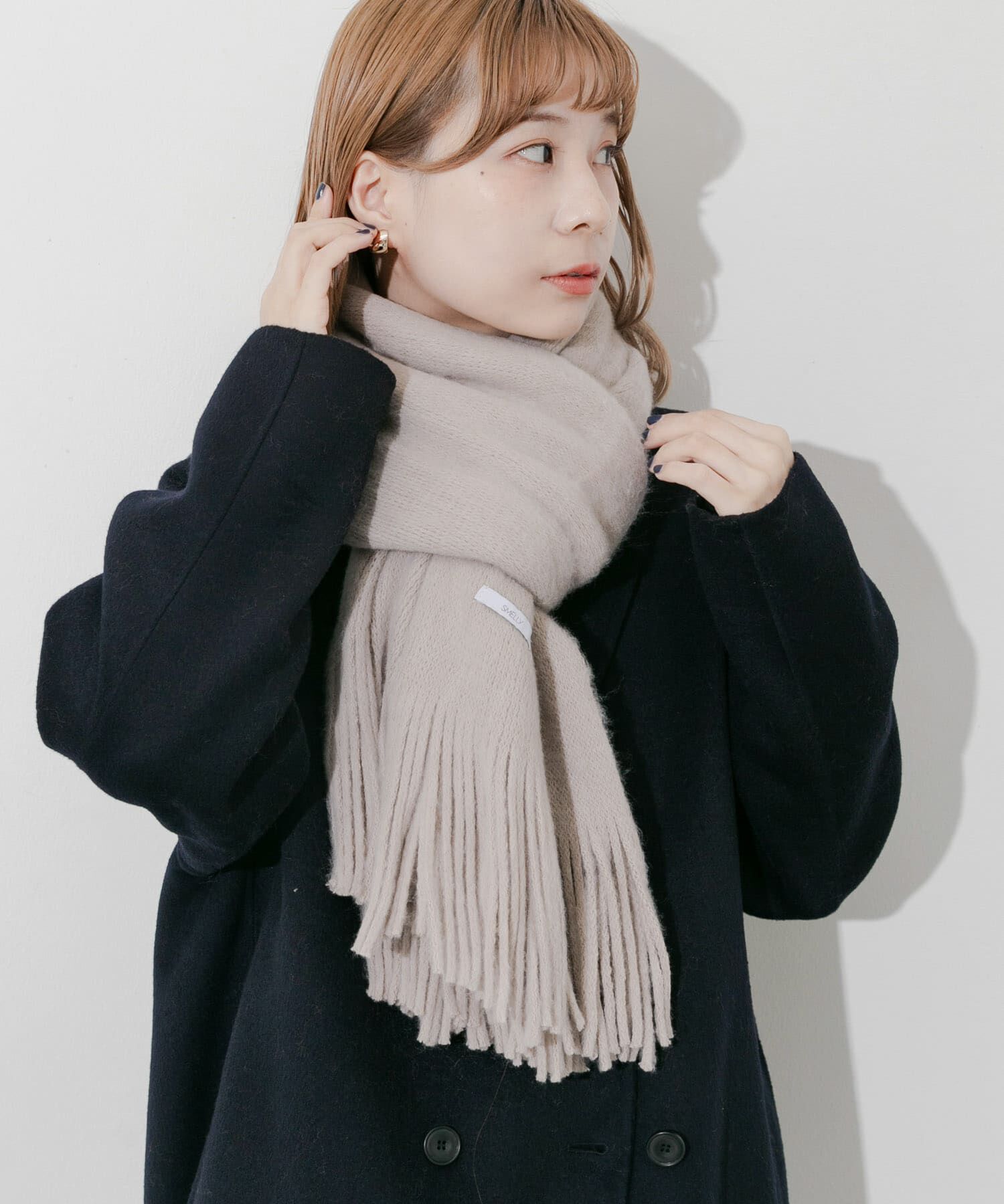 SMELLY「ソフトボリュームマフラー」|マフラー|