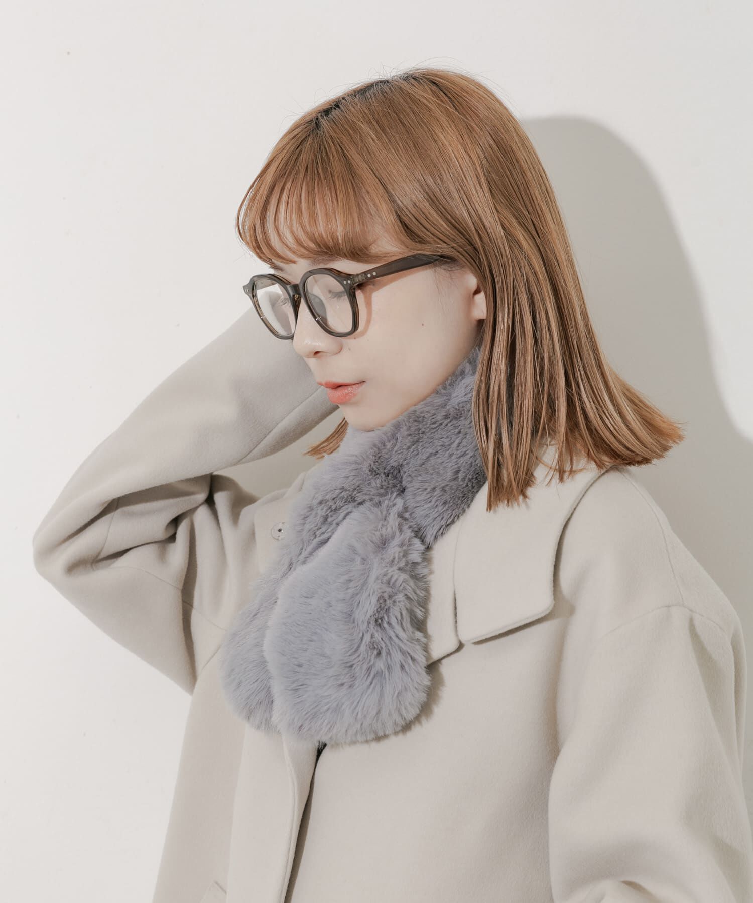 SMELLY「エコファーティペット」|マフラー|