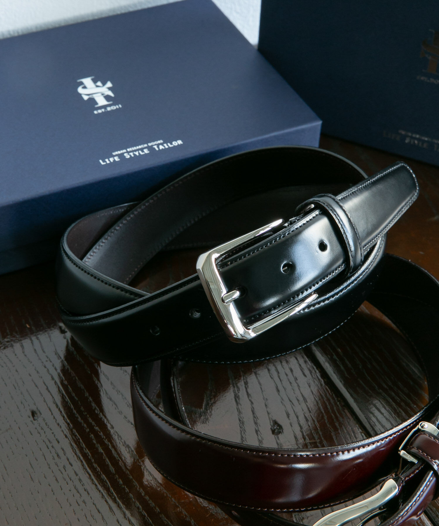 URBAN RESEARCH DOORS「LIFE STYLE TAILOR　コードバンベルト」|ベルト|ブラック
