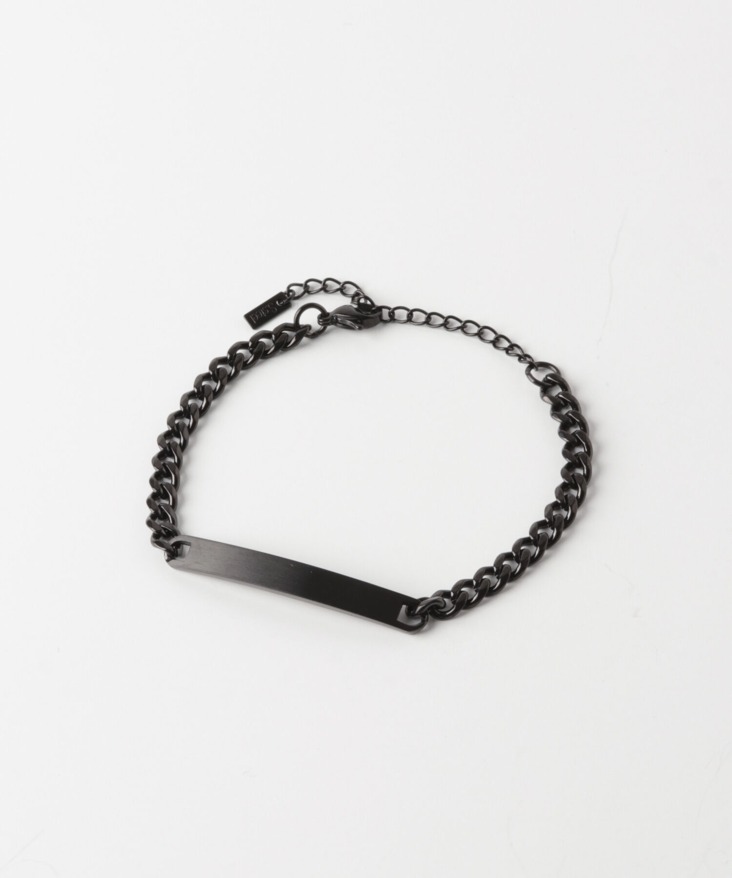 SMELLY「ステンレスマットプレートチェーンブレスレット」|ブレスレット・バングル|
