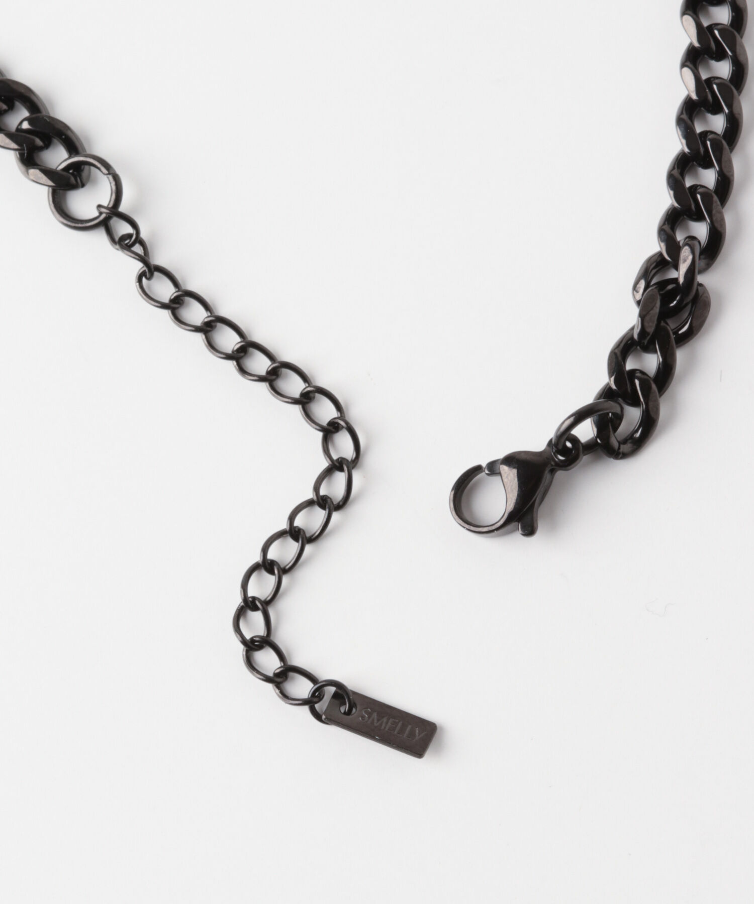 SMELLY「ステンレスマットプレートチェーンブレスレット」|ブレスレット・バングル|