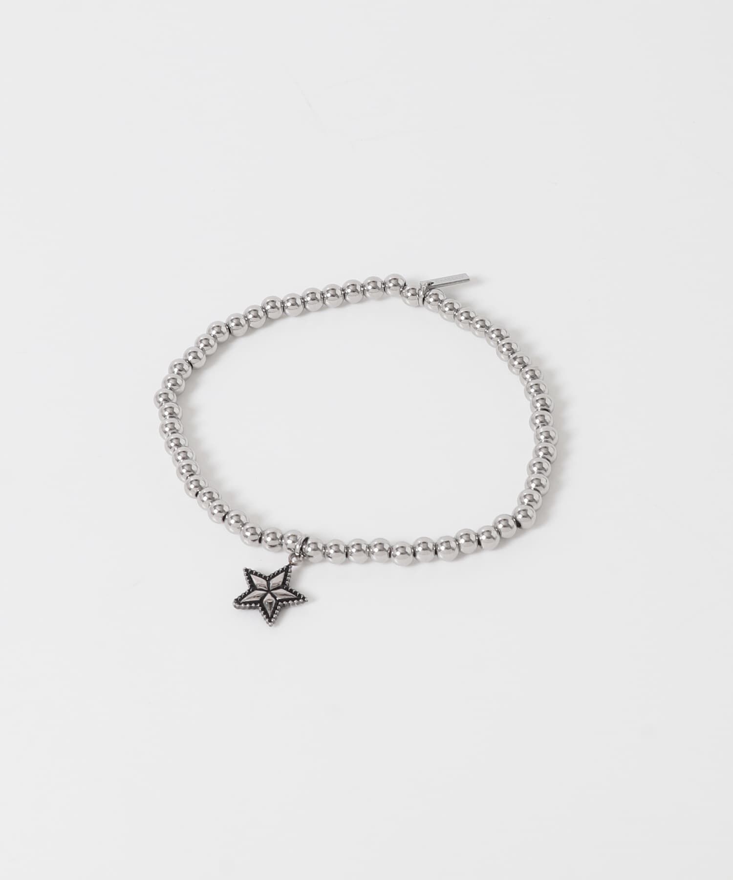 SMELLY「ステンレススターチャームビーズブレスレット」|ブレスレット・バングル|