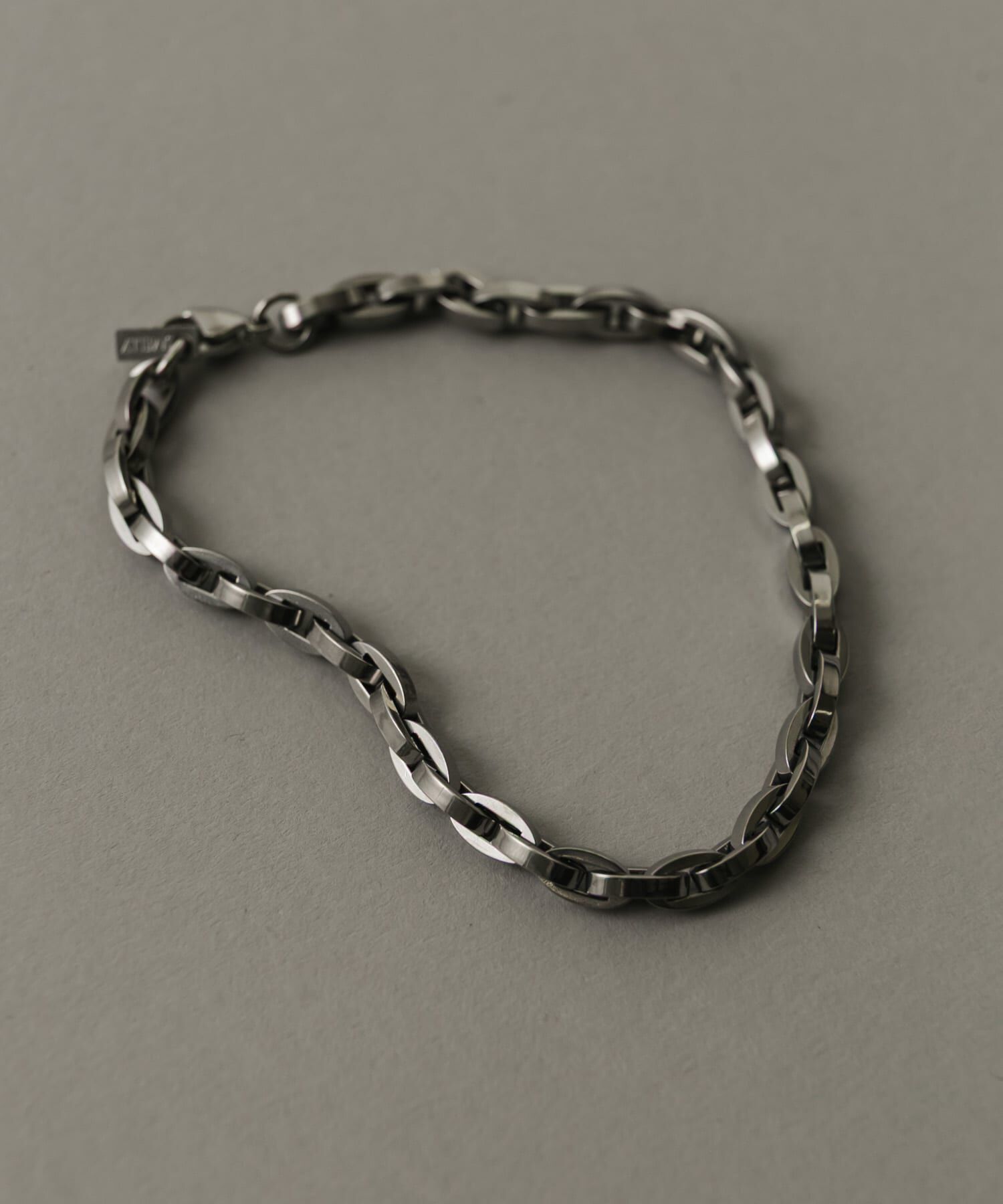 SMELLY「ステンレスオーバルリンクチェーンブレスレット」|ブレスレット・バングル|