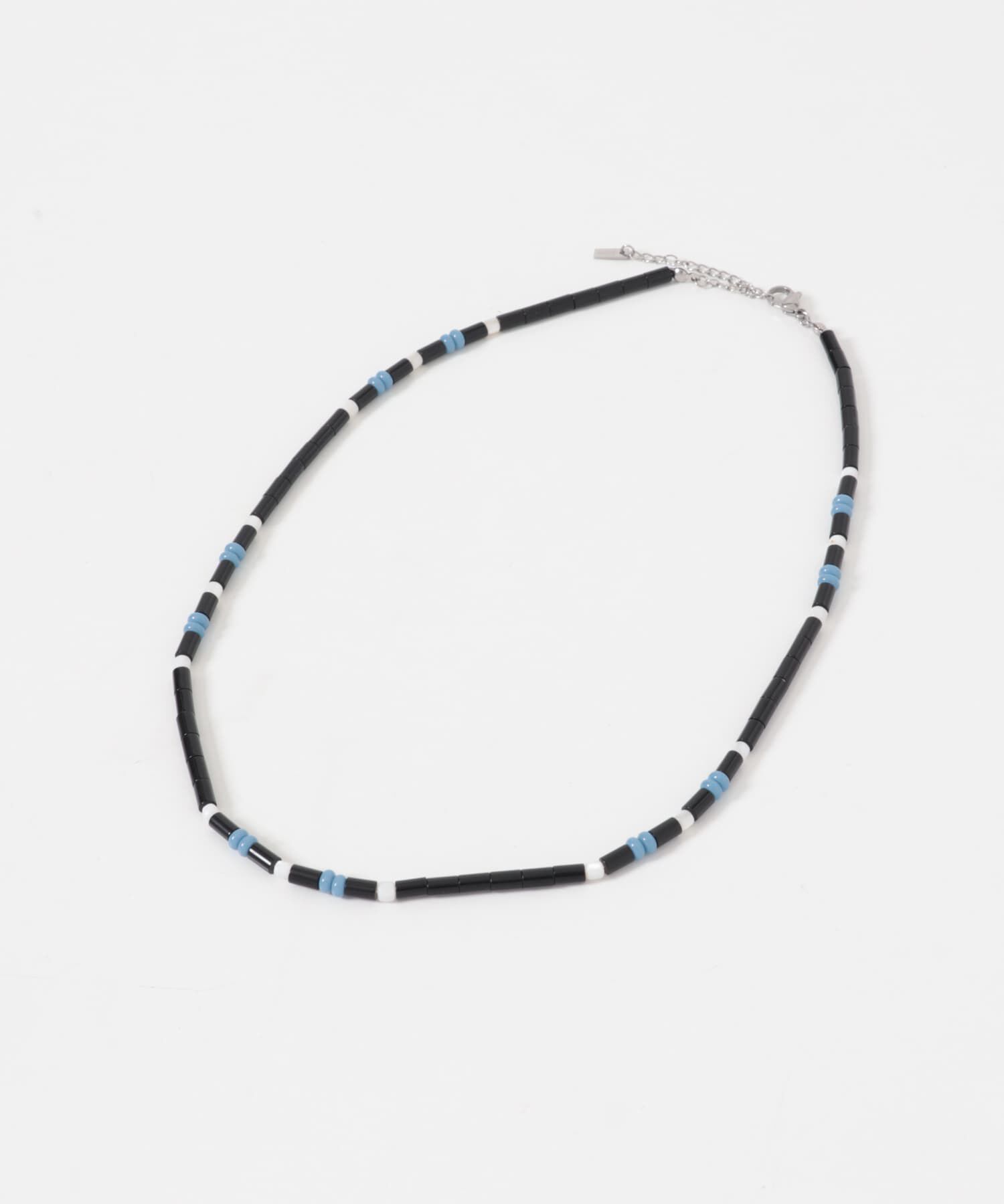 SMELLY「ステンレスカラービースネックレス」|ネックレス|