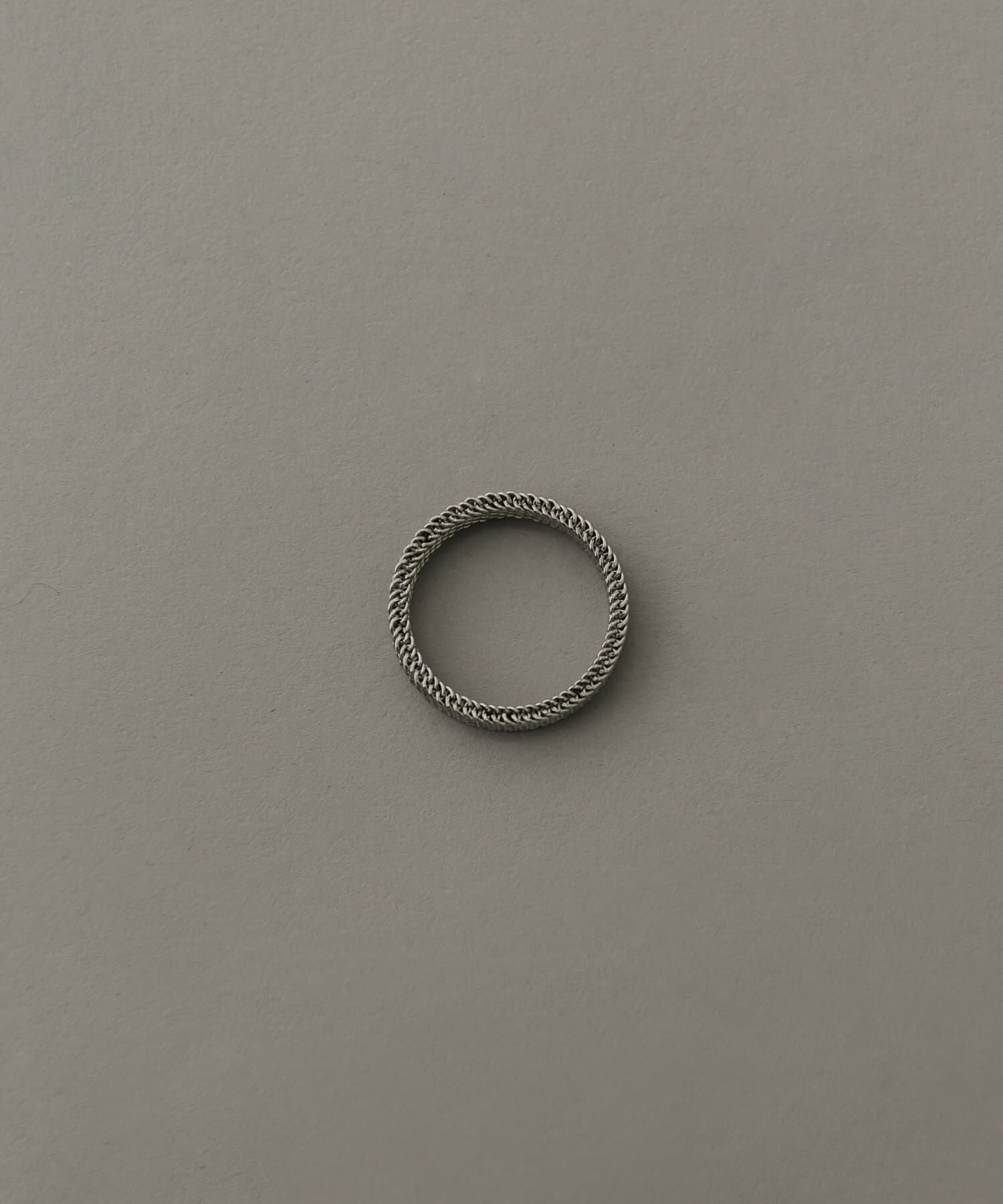 SMELLY「ステンレスメッシュリング」|リング|