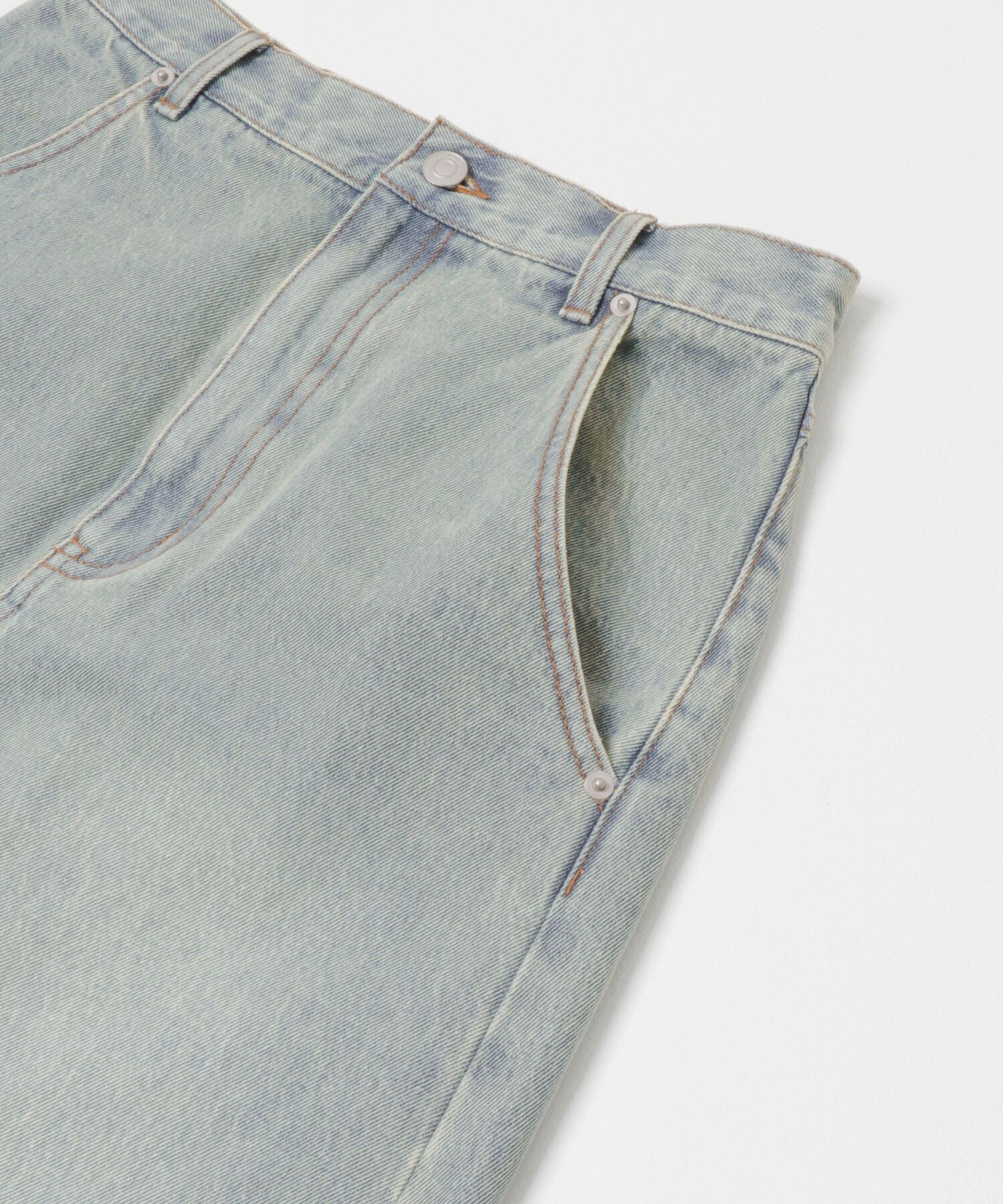  「アシメフリンジデニムスカート」|スカート|