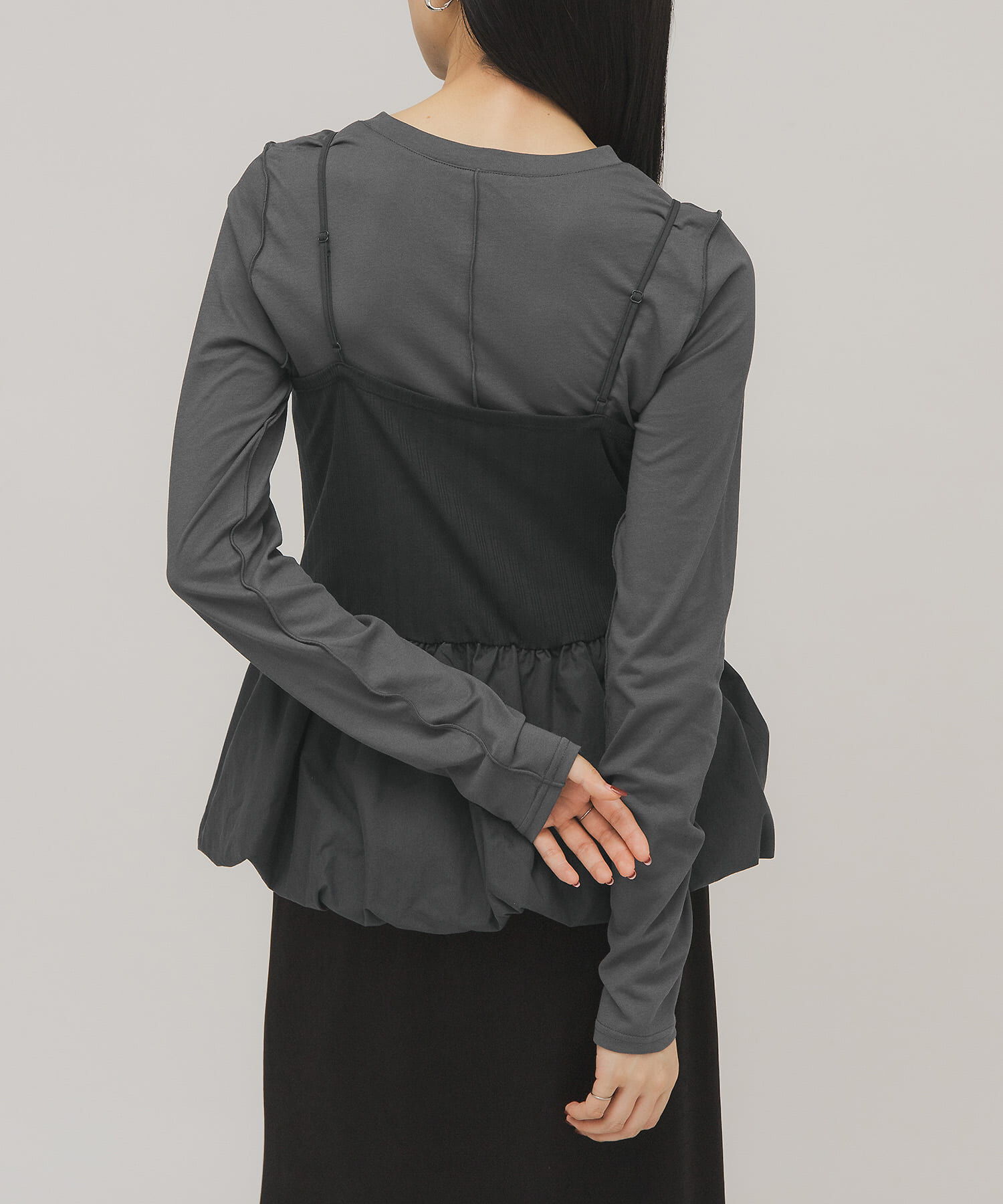  「バルーンビスチェSETトップス」|Tシャツ・カットソー|