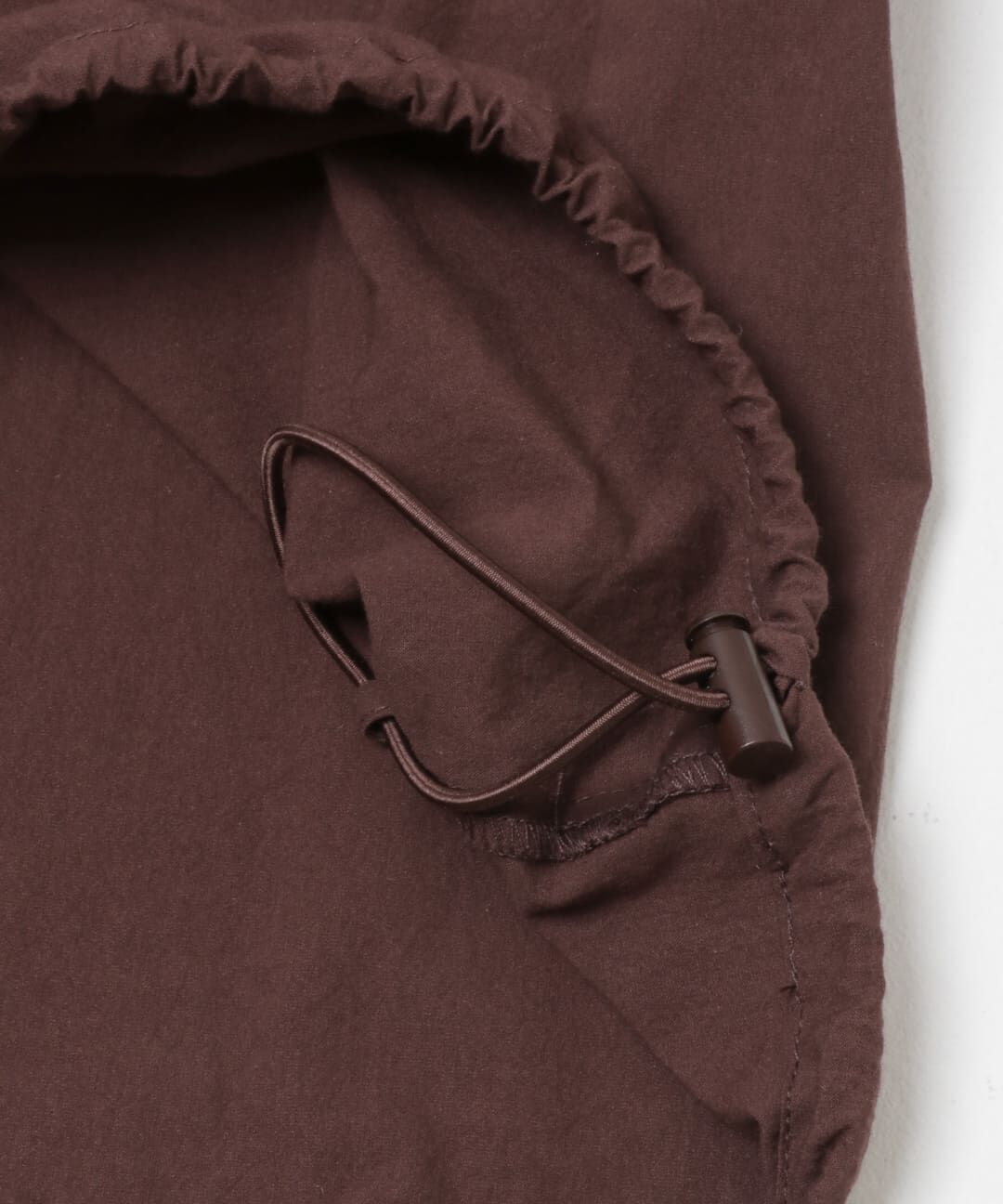  「スラントZIPアノラック」|ノーカラーコート|