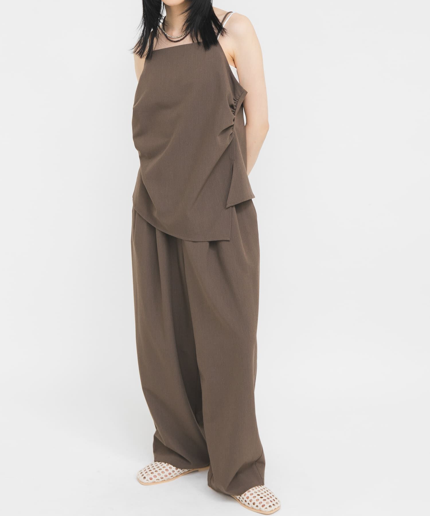  「ドレープキャミソールSETパンツ」|その他|