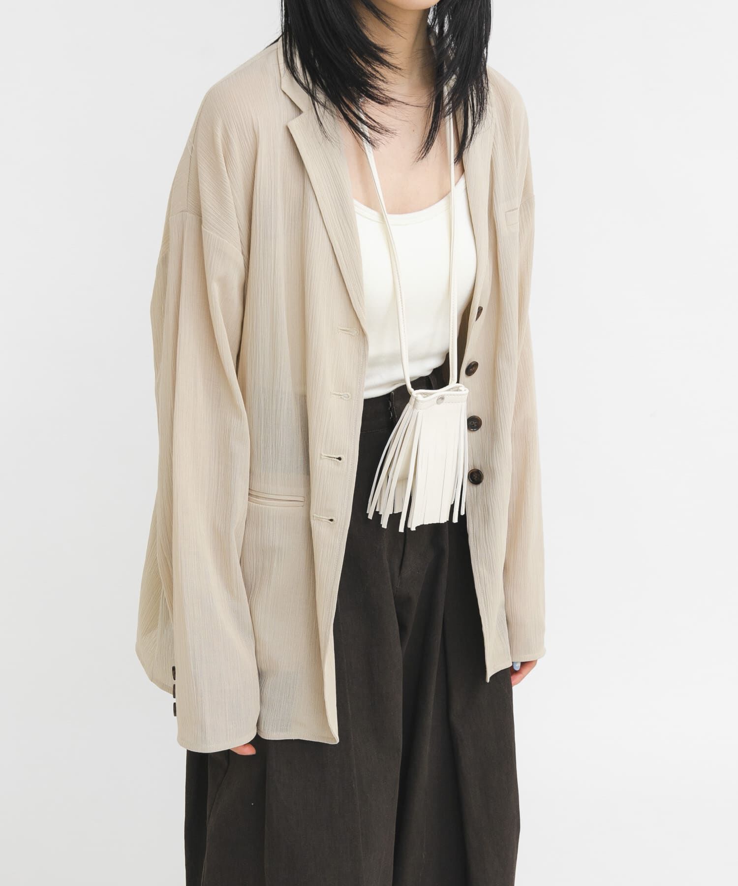  「フリンジマルチアクセサリー」|ポーチ|