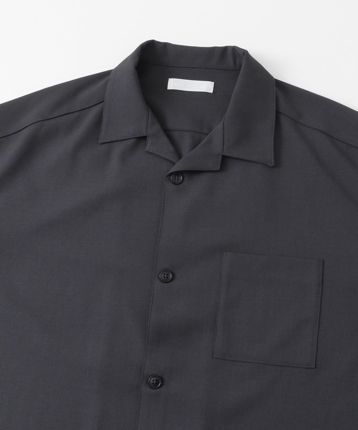 SENSE OF PLACE by URBAN RESEARCH「『ユニセックス』オープンカラールーズショートスリーブシャツ」|シャツ・ブラウス|