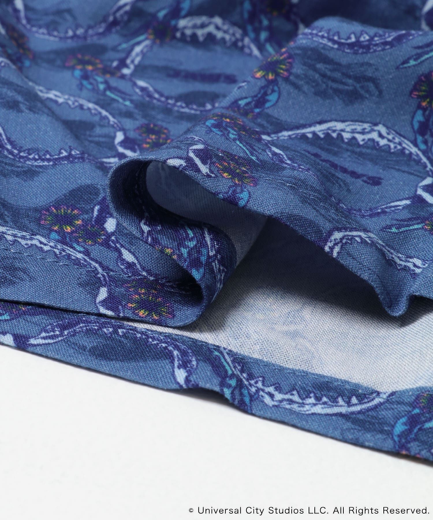 SENSE OF PLACE by URBAN RESEARCH「『別注』JAWS&times;SENSE OF PLACE　総柄オープンカラーシャツ」|シャツ・ブラウス|