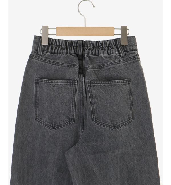  「リボンブローチセットキラキラデニム」|デニム|