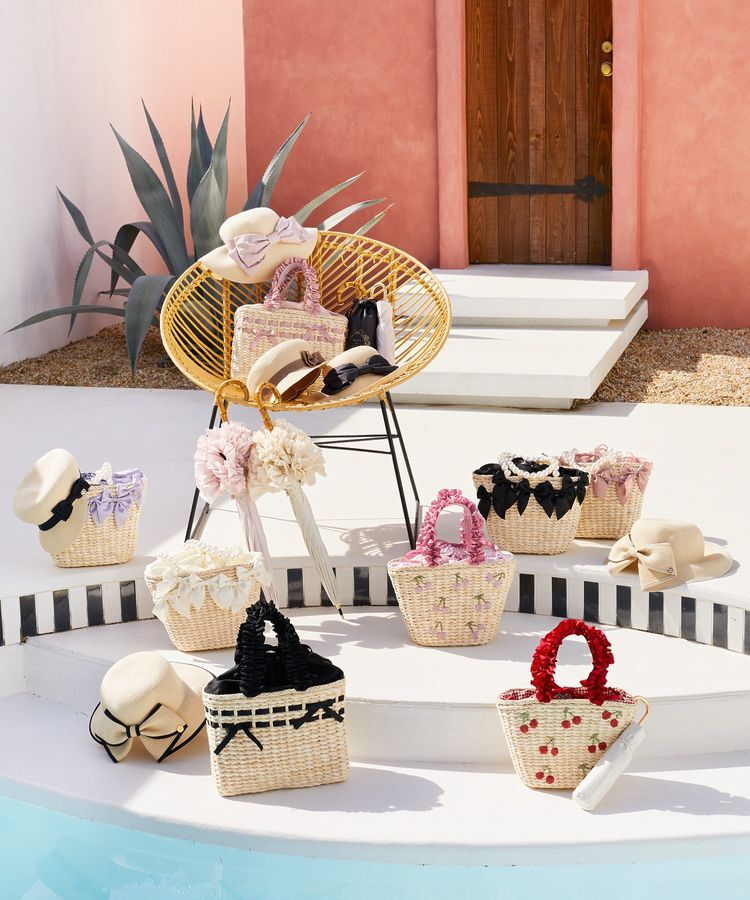 Maison de FLEUR「グログランリボンキャスケット」|その他|