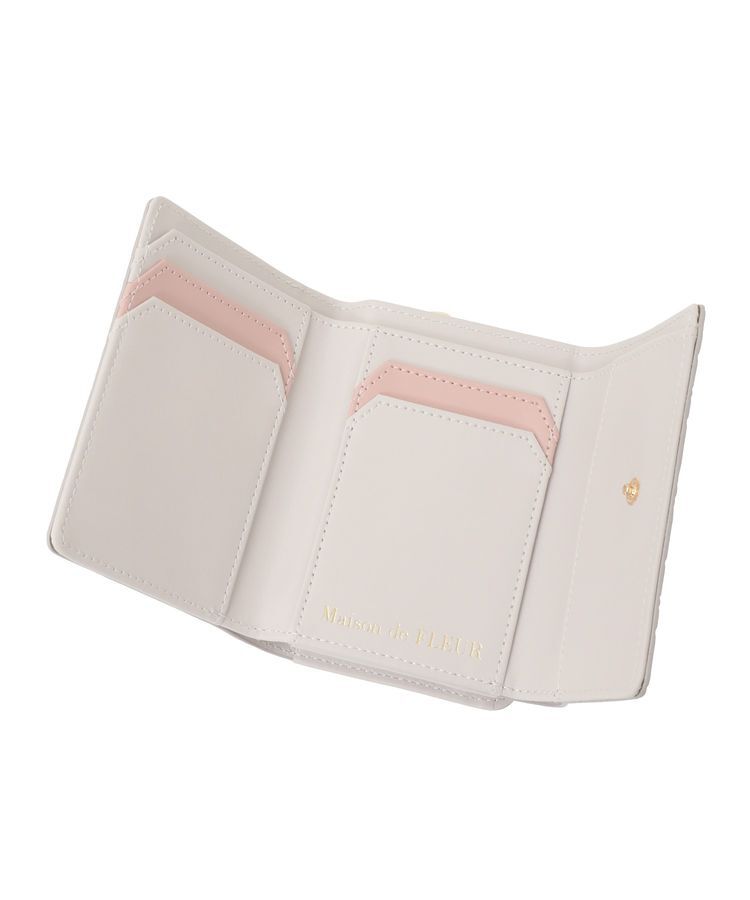 Maison de FLEUR「カラーモノグラムウォレット」|財布|