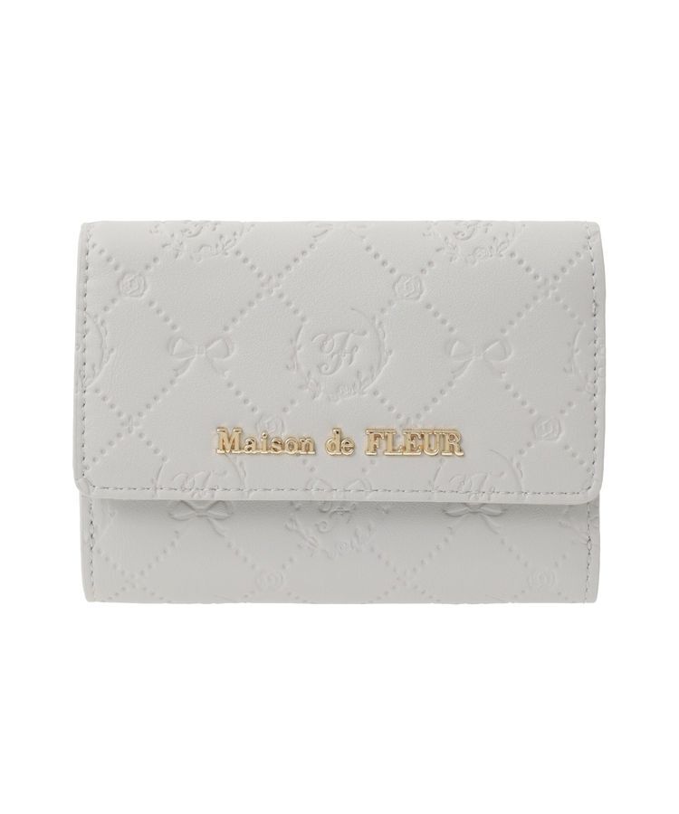 Maison de FLEUR「カラーモノグラムウォレット」|財布|